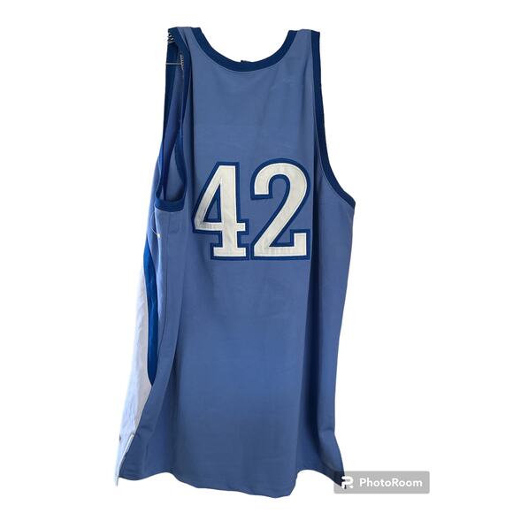 Official Street Ball All Stars Charlotte North Carolina Size 52 #42 JERSEY blue - Picture 2 of 9